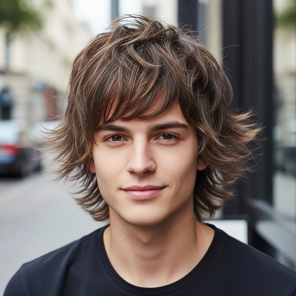 Low-Maintenance Wolf Cut