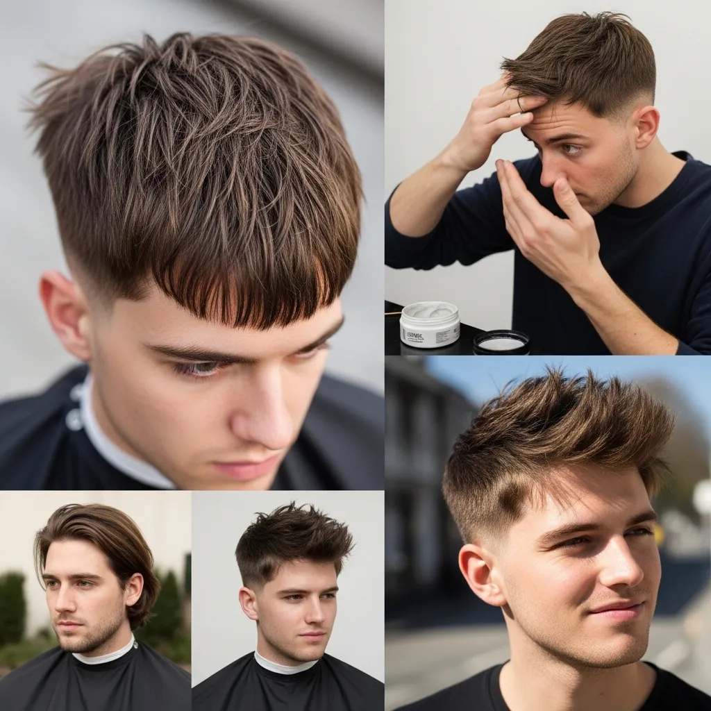 The Textured Crop men haircut
