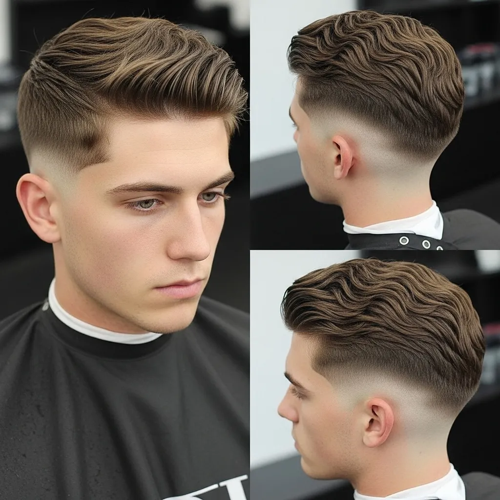 Mid Fade with Waves
