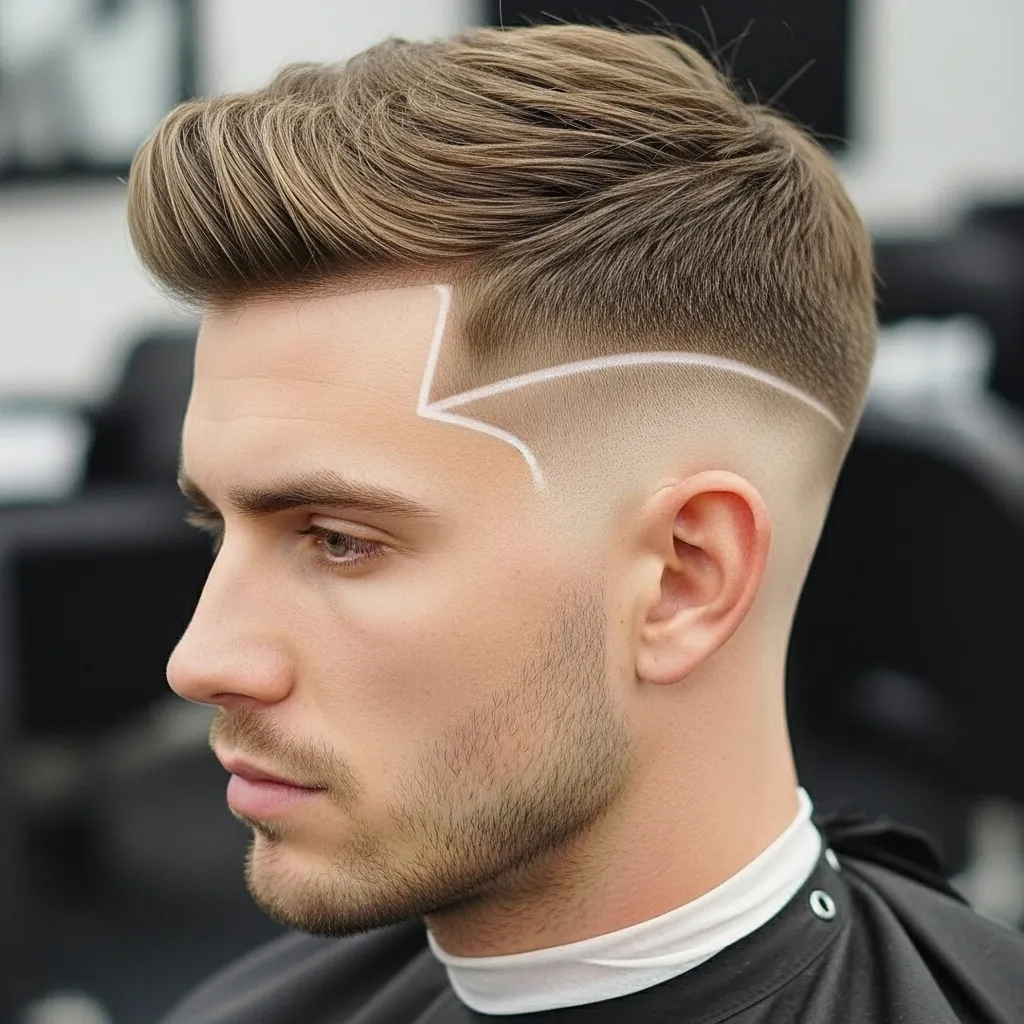 Mid Drop Fade