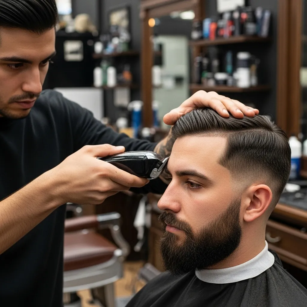 Tapered Fade Beard