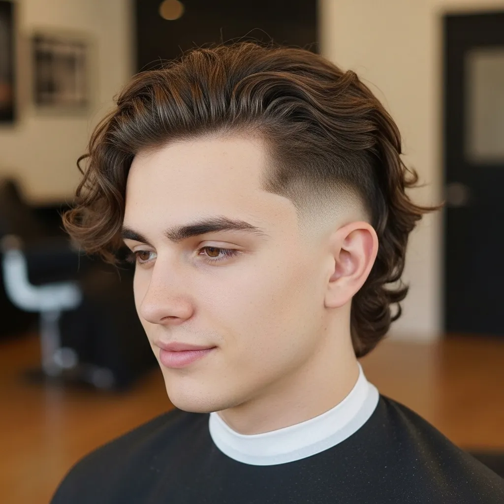 Taper Fade for Wavy Hair