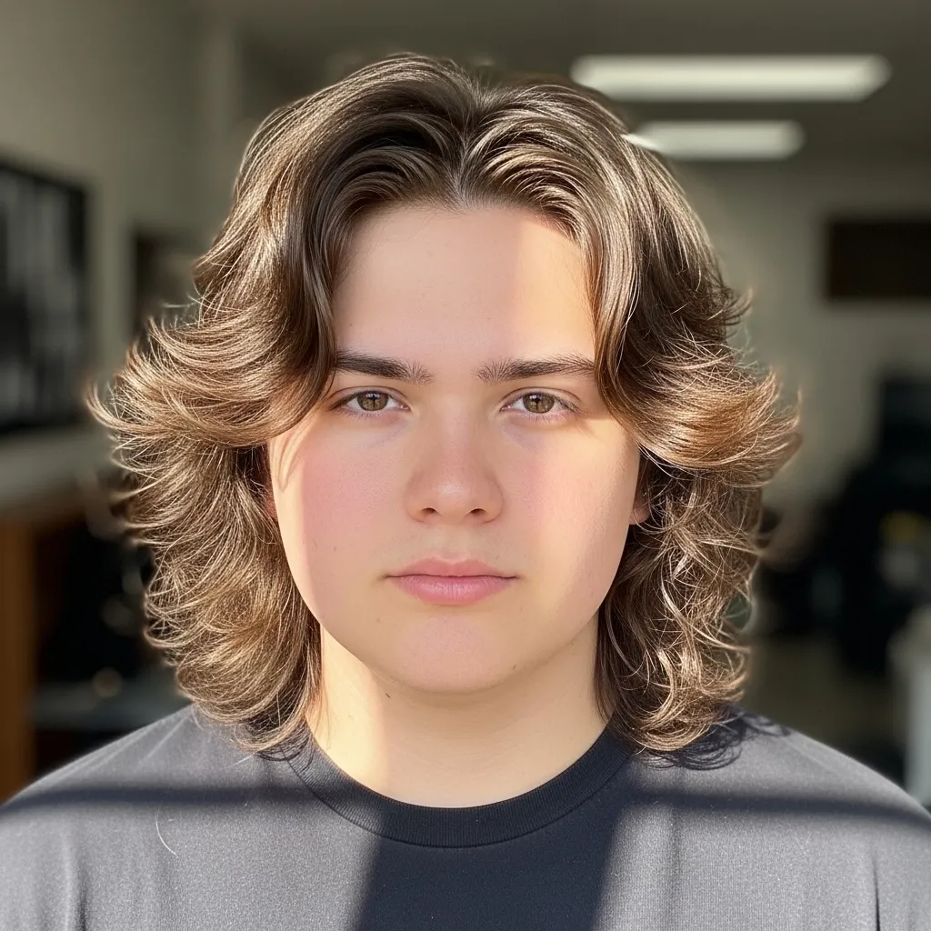 Soft Wavy Wolf Cut