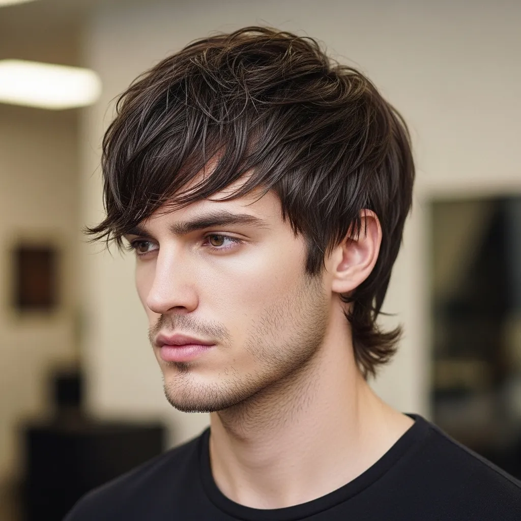 Slicked Wolf Cut