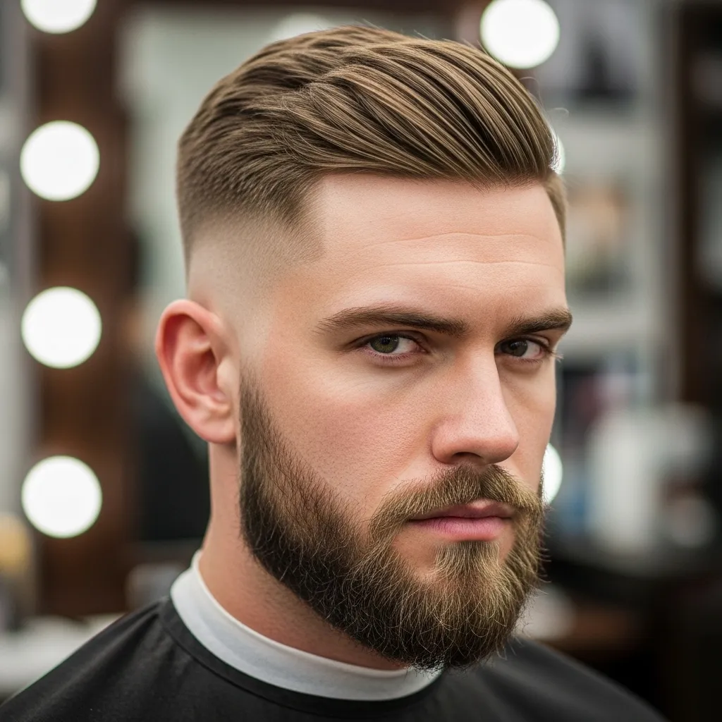 Beard Fade with Undercut