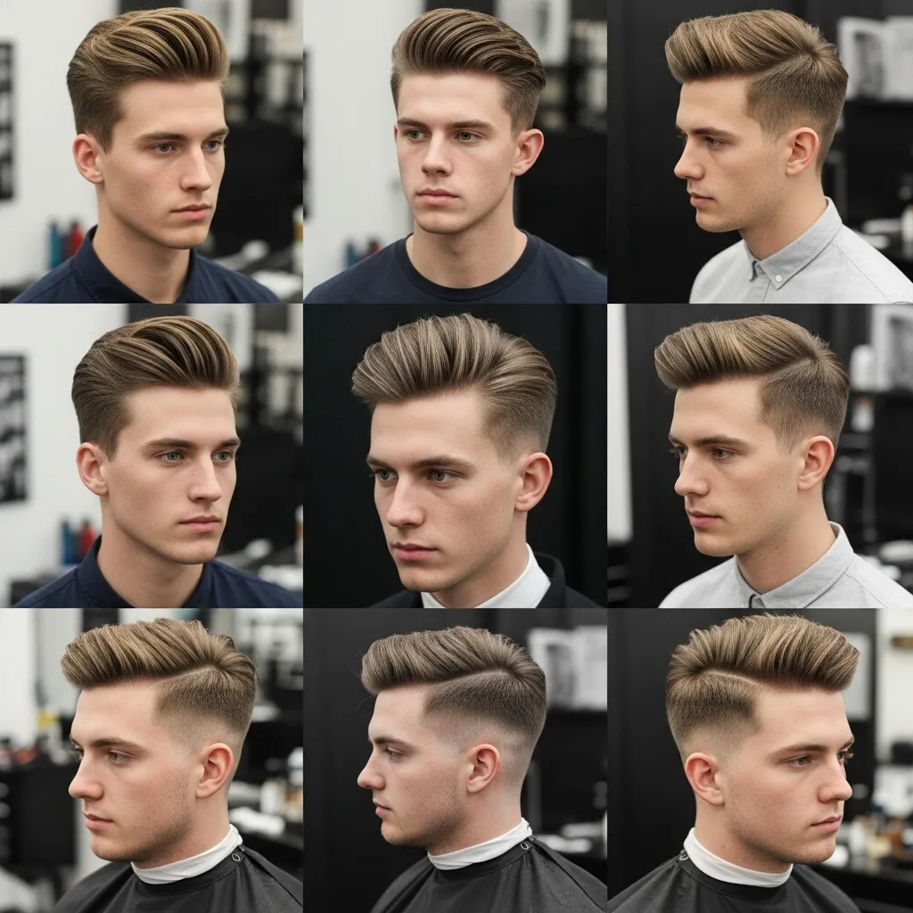 mens haircut long on top straight hair