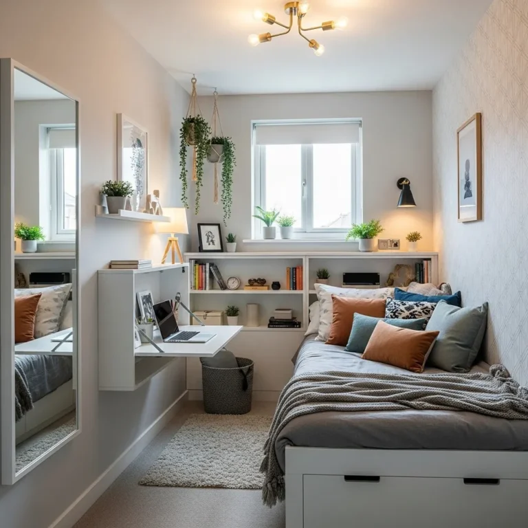 Ideias Inteligentes e Criativas para Decorar um Quarto Pequeno com Estilo