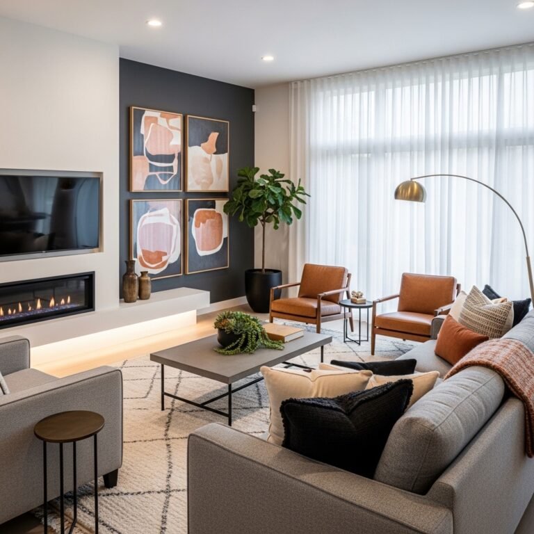 17+ Salas Modernas Elegantes que Transformarán Tu Hogar