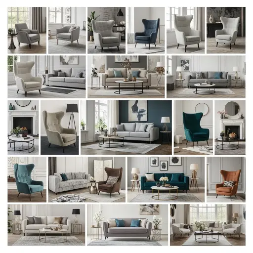 21 Ideas de Sala con Poltronas y Sofá Modernas y Elegantes