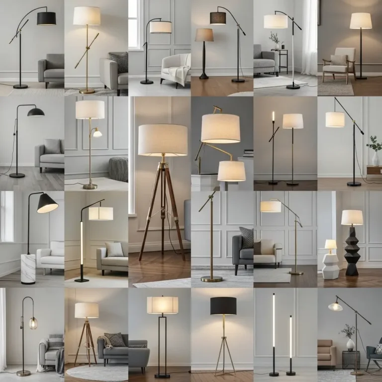 25+ Lámparas de Piso para Sala Modernas que Elevan tu Decoración