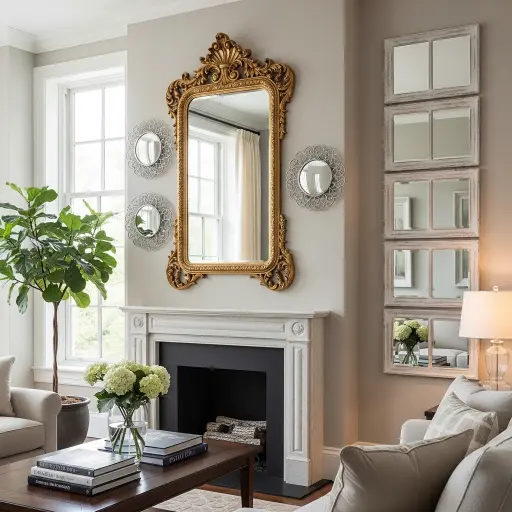 25+ Espejos Decorativos para Sala que Elevan tu Espacio al Instante