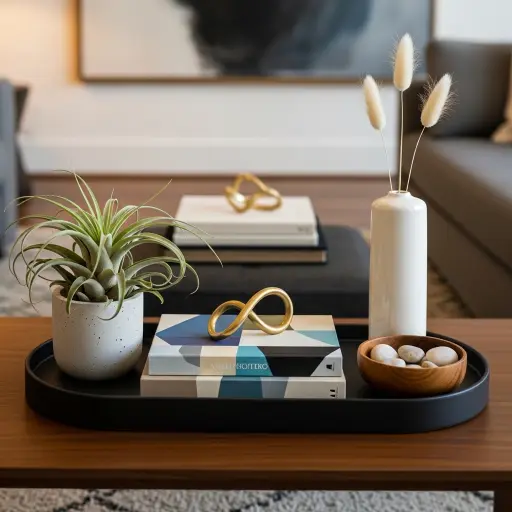 20 Ideas de Centro de Mesa para Sala Moderna Elegantes y Funcionales