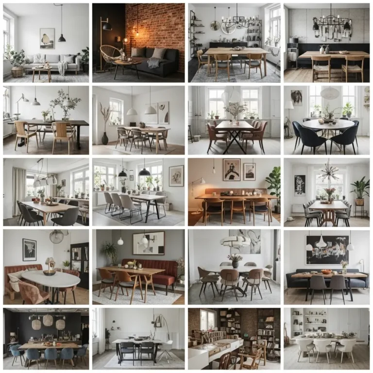 15 Ideias de Inspiração para Sala de Jantar Moderna e Aconchegante