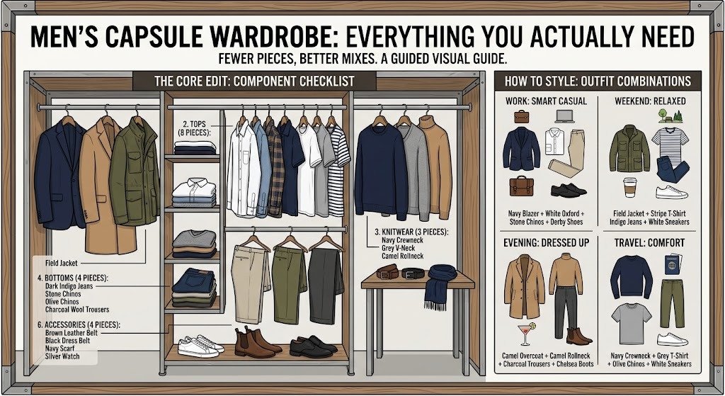 Men's Capsule Wardrobe: Everything You Actually Need