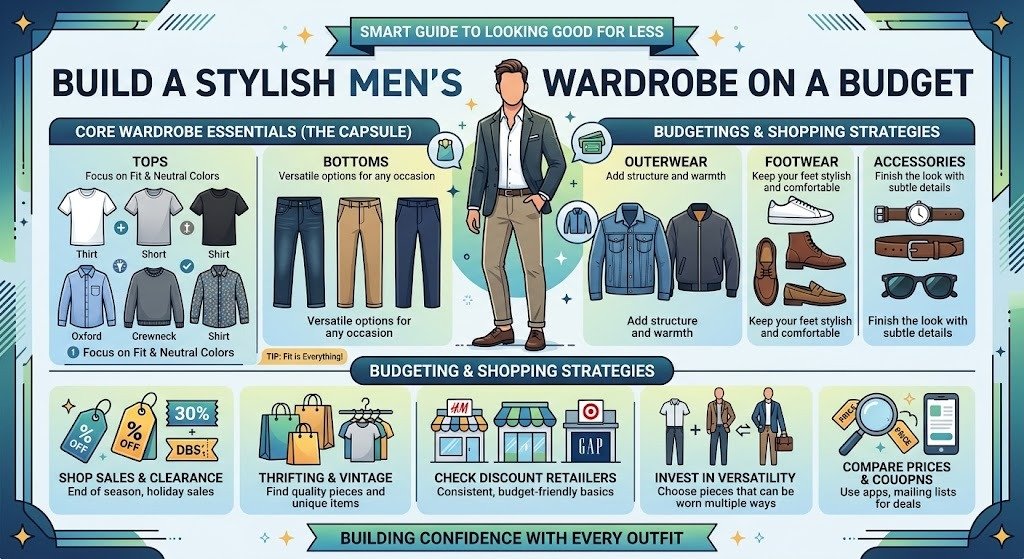 How to Build a Stylish Men's Wardrobe on a Budget
