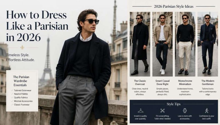 French Fashion Men: How to Dress Like a Parisian in 2026-French Fashion Men