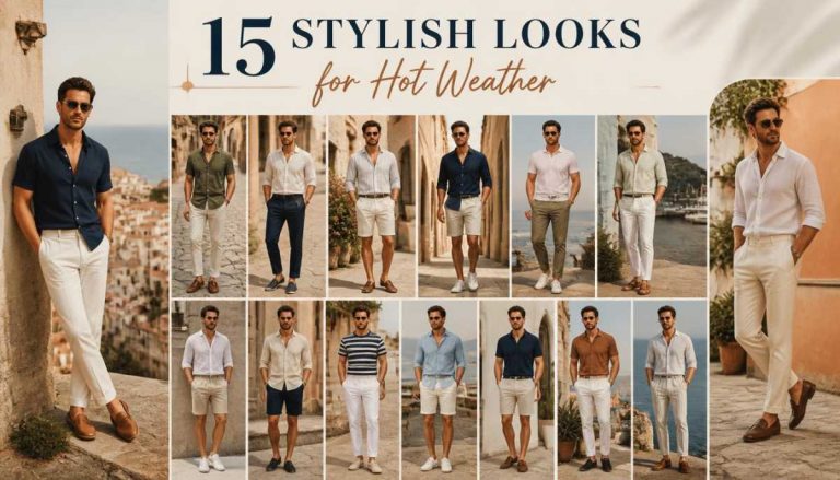Italian Summer Outfits Mens: 15 Stylish Looks for Hot Weather-Italian Summer Outfits Mens