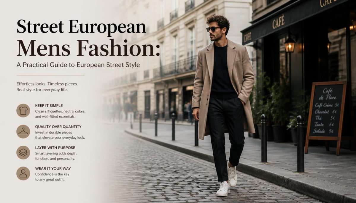 Street European Mens Fashion: A Practical Guide to European Street Style-Street European Mens Fashion